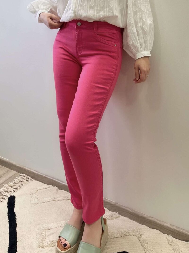 pantalon rose collection printemps 2024 de la marque c'est beau la vie, coupe slim