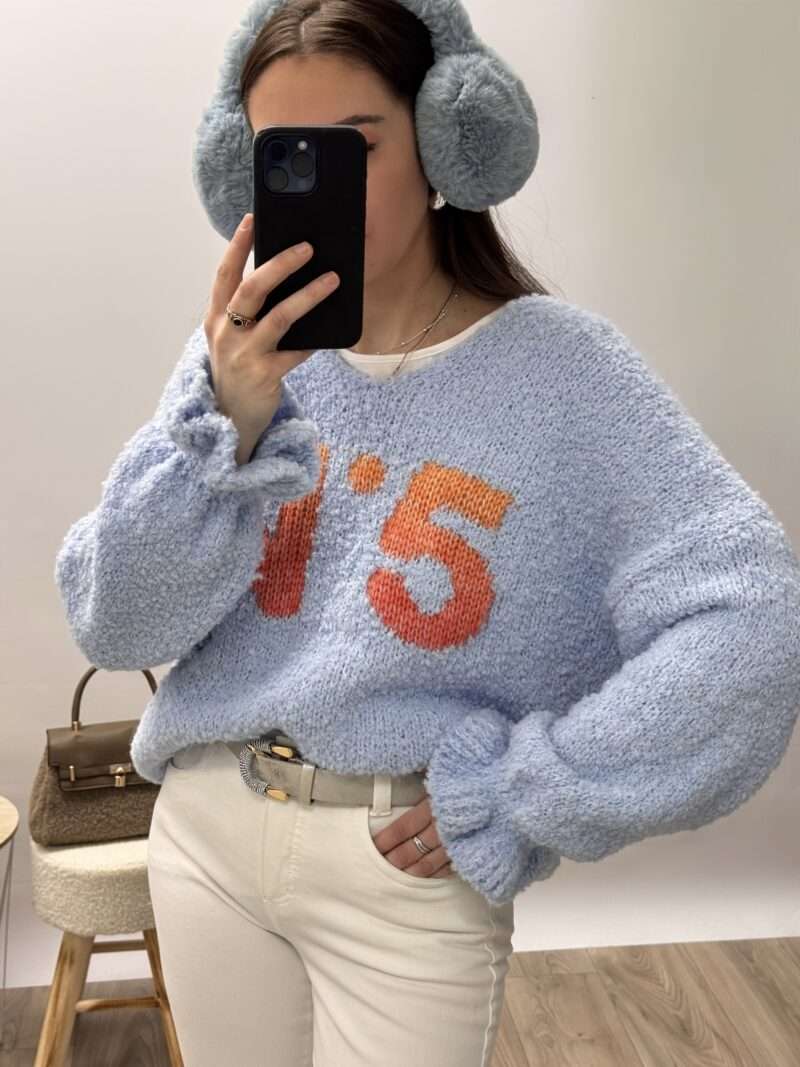 Pull doudou n5 bleu – Image 2