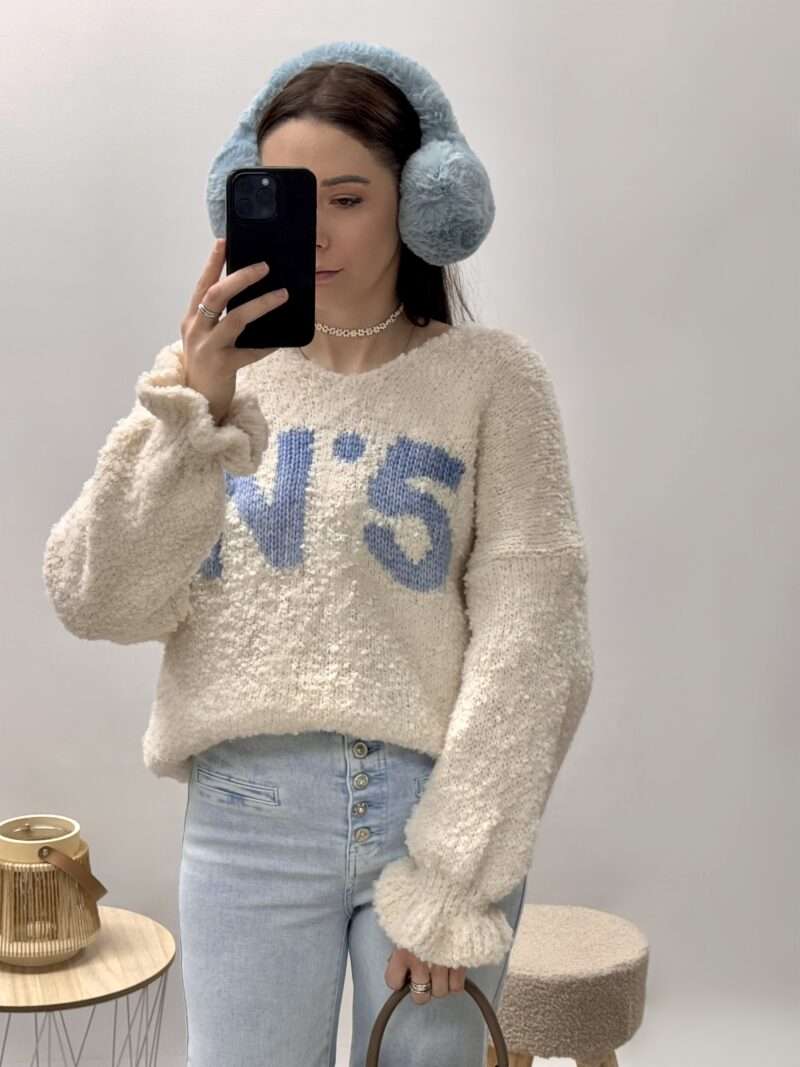 Pull doudou n5 crème – Image 2