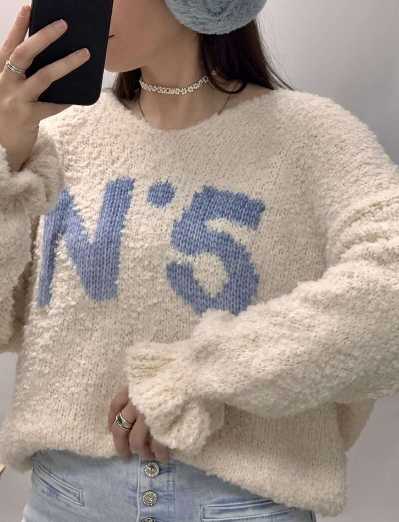 Pull doudou n5 crème – Image 3