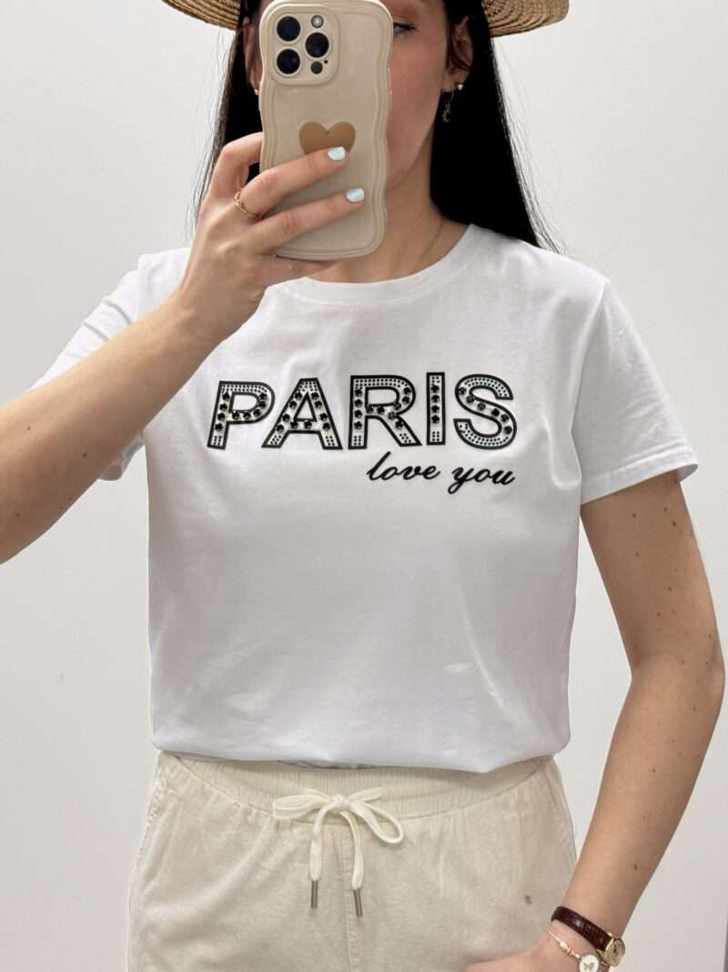 t-shirt paris love you