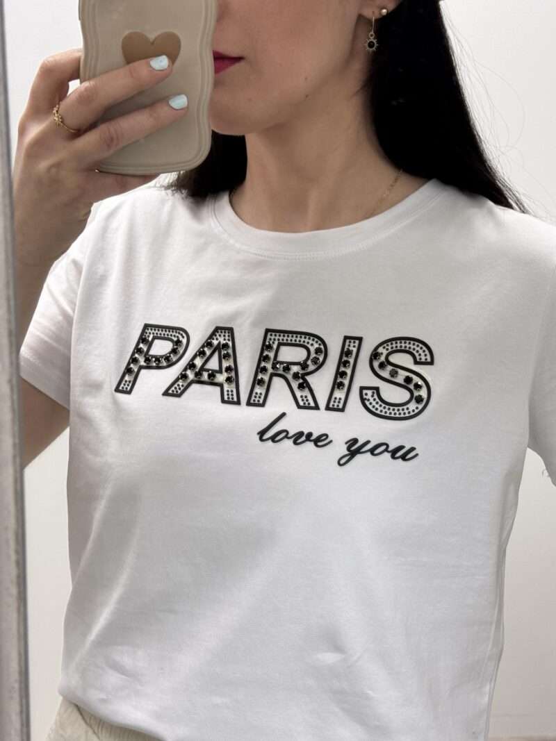 t-shirt paris love you – Image 2