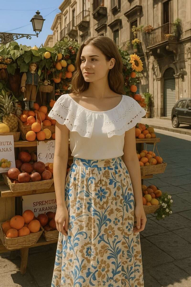 top à dentelle, top blanc broderie anglaise collection été 2025 pour femme