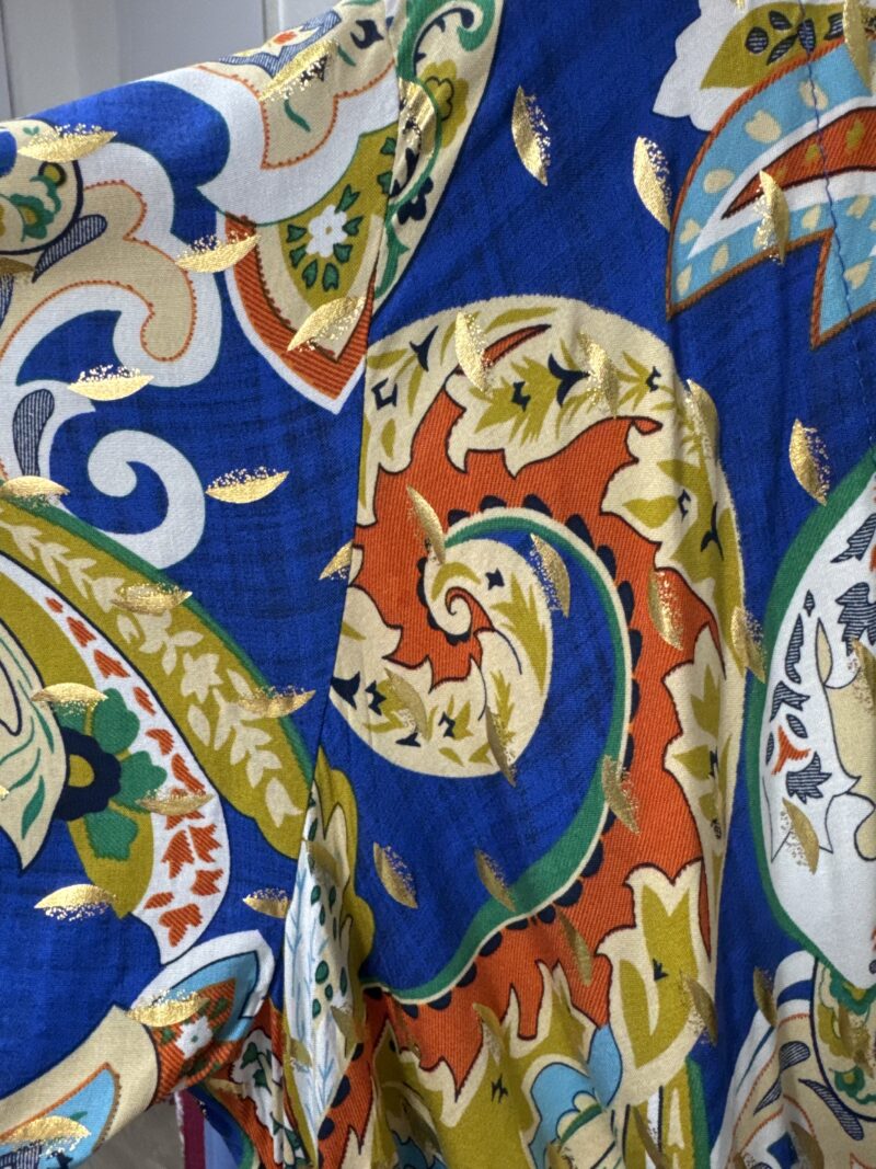 robe longue imprimé cachemire – Image 2
