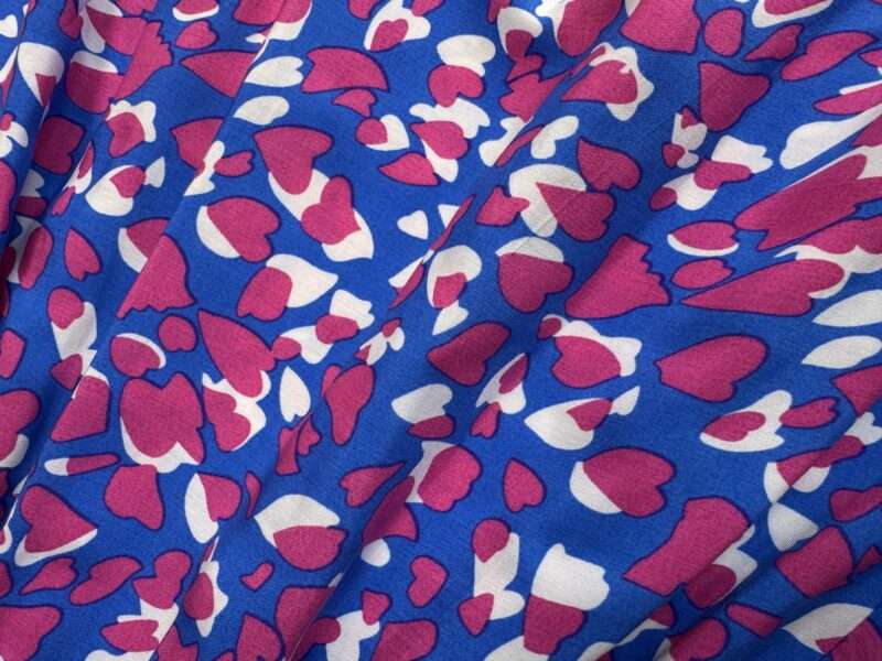robe courte imprimé cœurs – Image 2