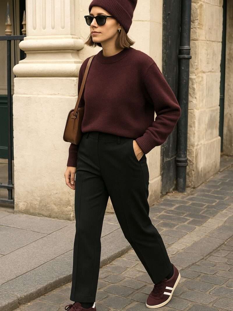 Pantalon Anna Montana Mila noir