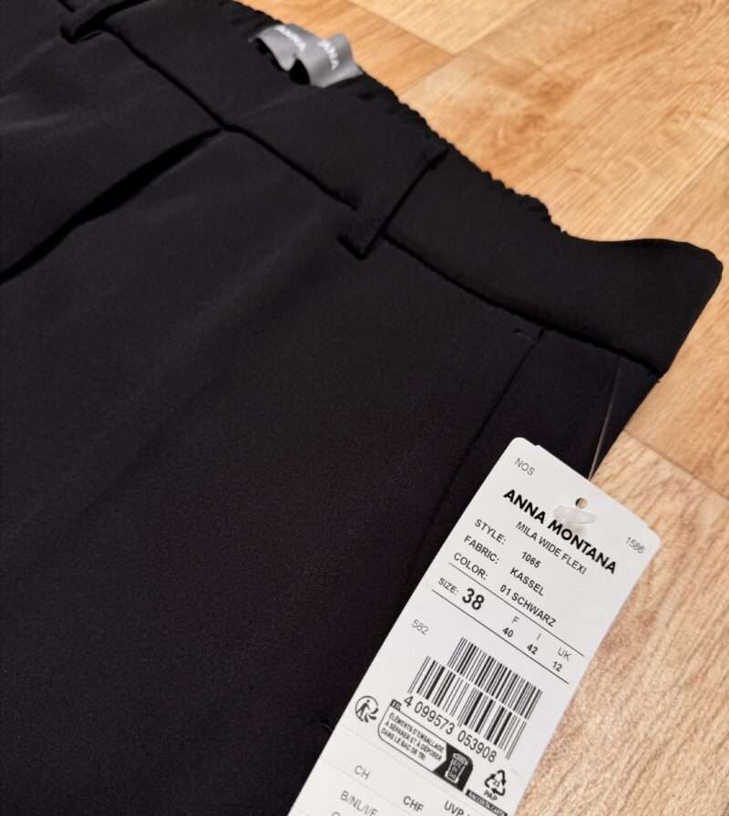 Pantalon Anna Montana Mila noir – Image 2