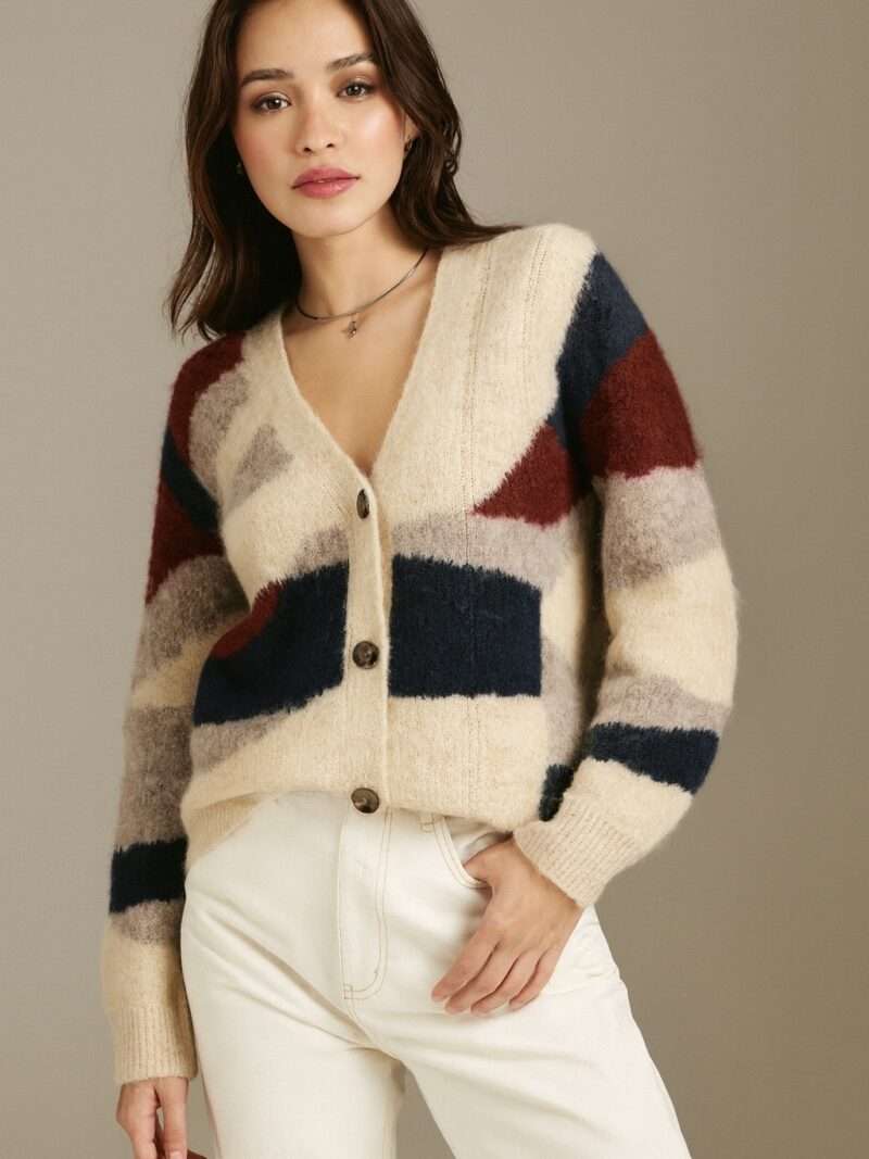Cardigan Chaud en Maille Épaisse