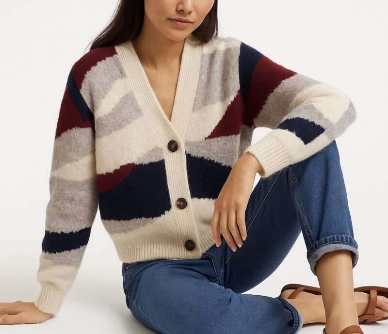 Cardigan Chaud en Maille Épaisse – Image 3