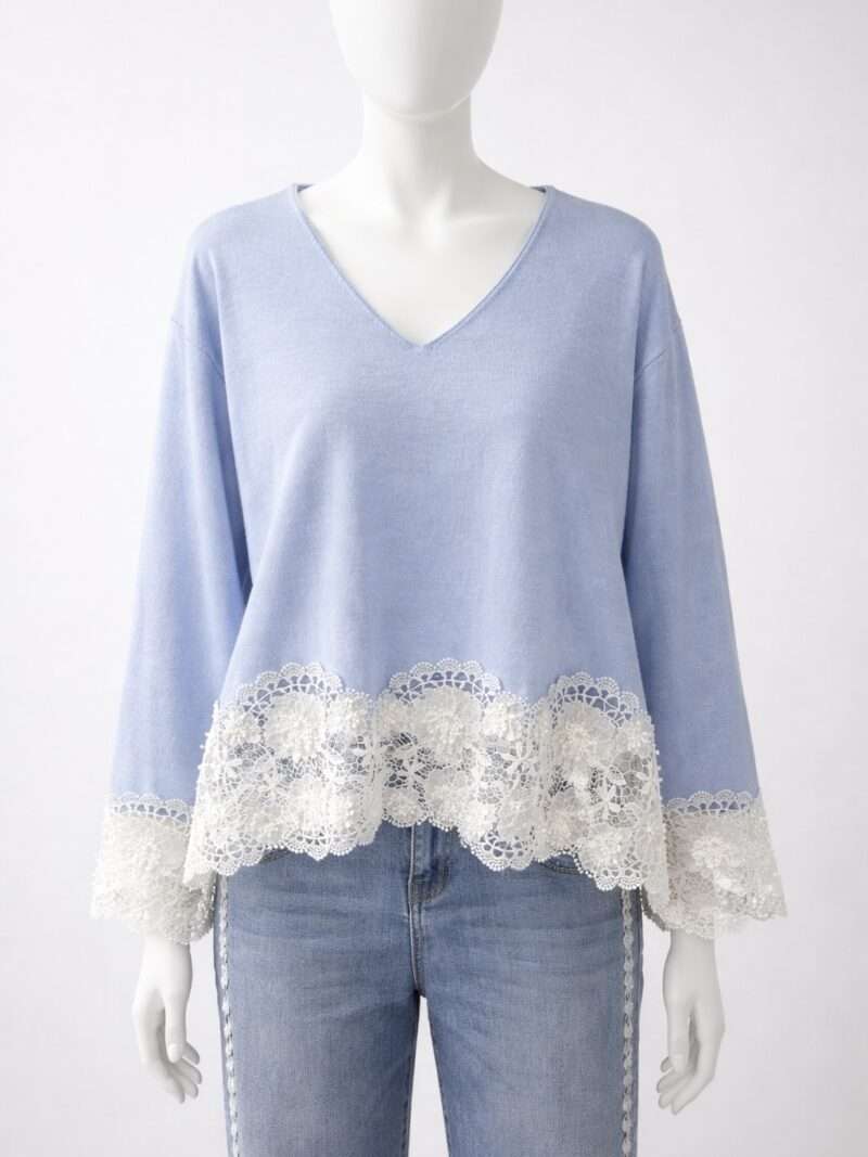 Haut à dentelle - T.U du 36 au 42