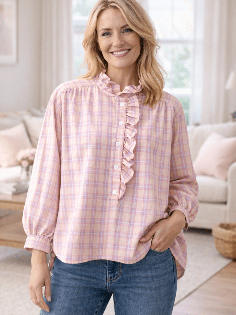 Chemise à carreaux - T.U du 38 au 44