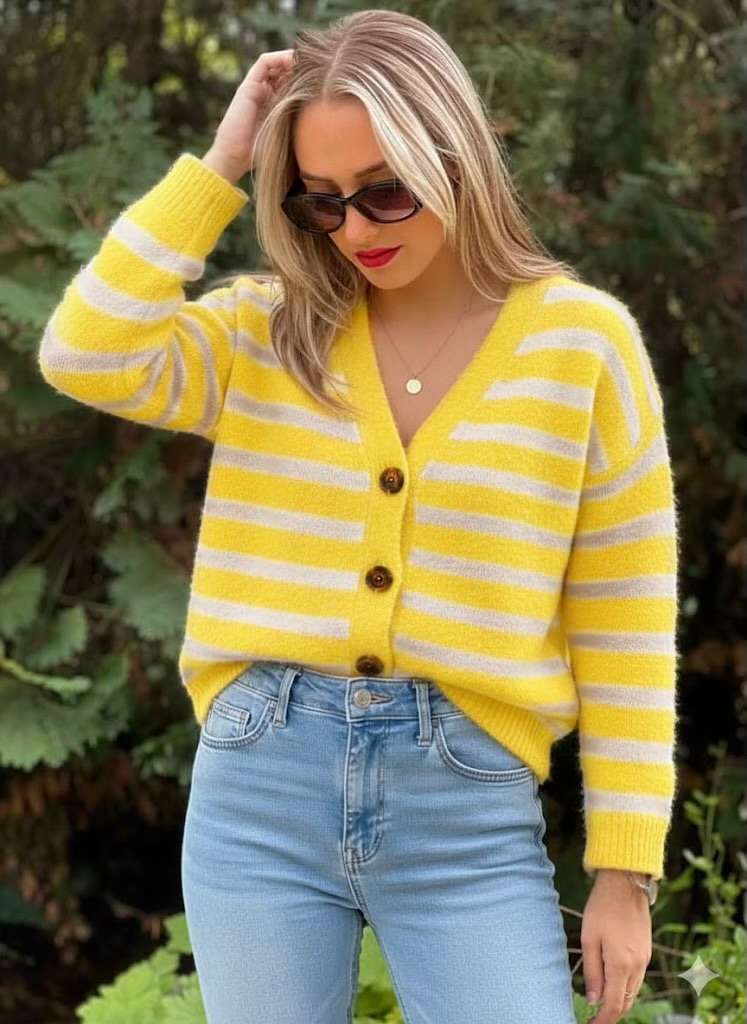 Gilet rayé - T.U du 38 au 44