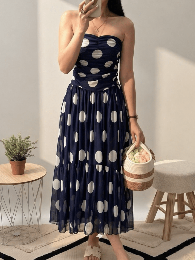 Robe bustier à poids