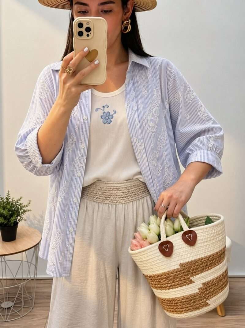 Ensemble chemise + débardeur