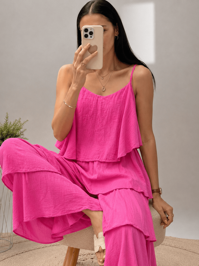 Robe longue en gaze de coton