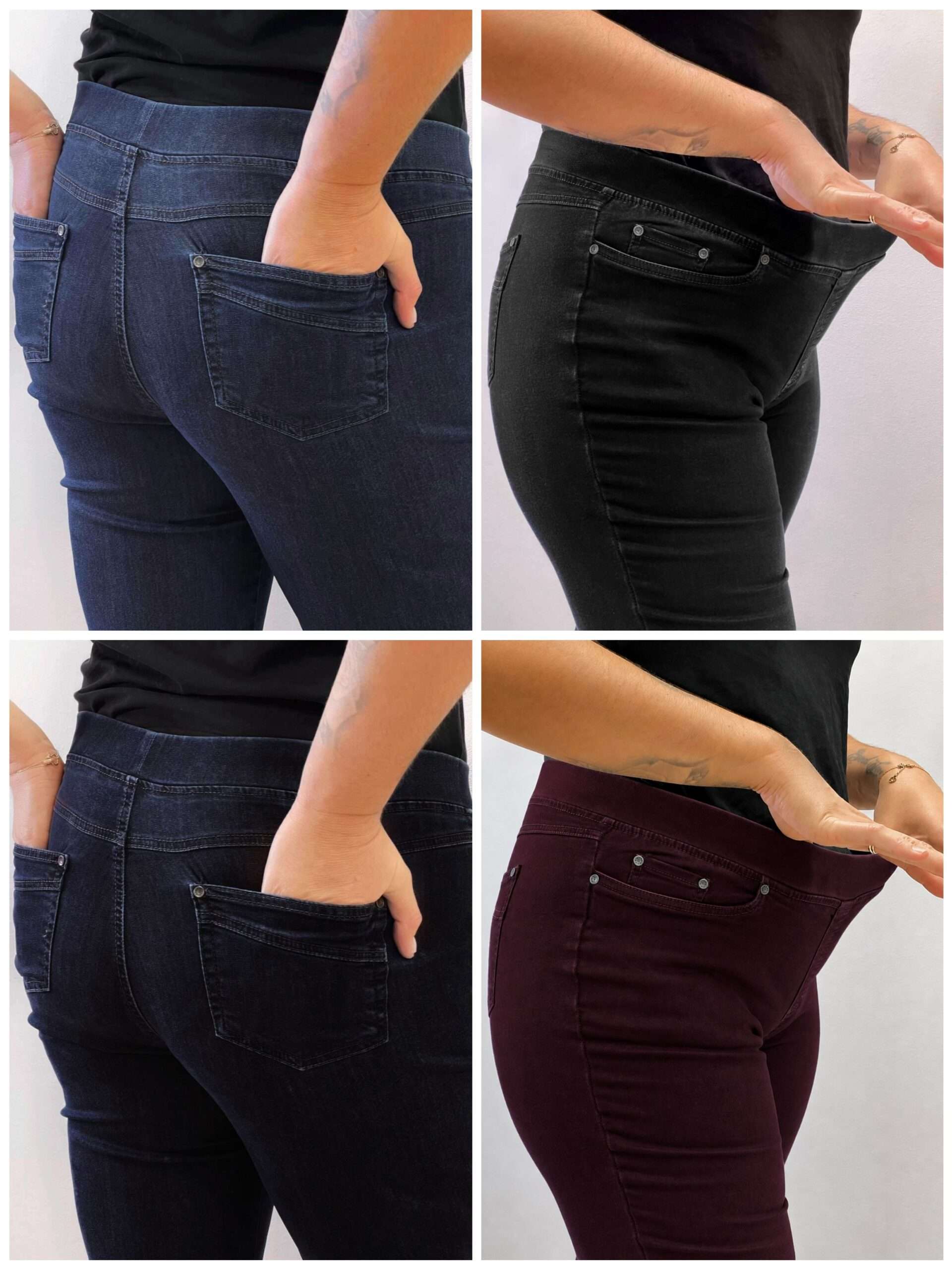 magic stretch le pantalon jegging anna montana convient à toutes les morphologies, confort et élégance, la fabricant de pantalons allemand depuis 1975